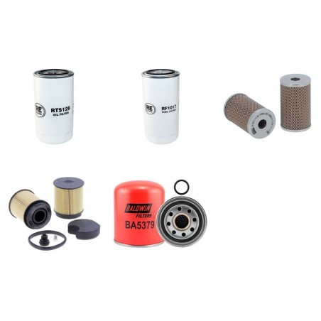 BMC FATHI 180 EURO4 Filter Service Kit w/CUMMINS ISBE Eng.   YR  01.09- 185 CH