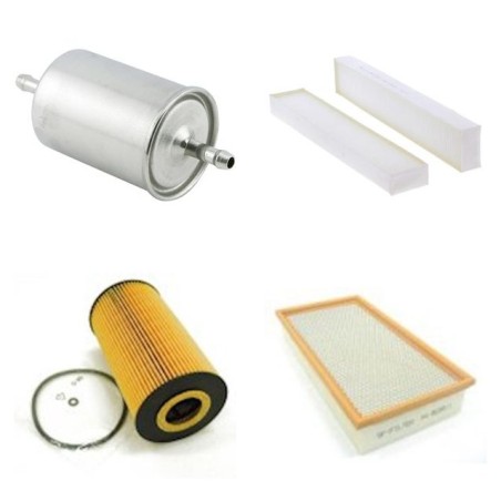 MERCEDES SL 60 AMG Filter Service Kit w/ M120.981 Eng.   YR  05.97-08.01 381 CH R 129.076