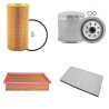 MERCEDES V 230 TD Filter Service Kit w/ OM601.970 Eng.   YR  04.96-10.03 98 CH 638.274