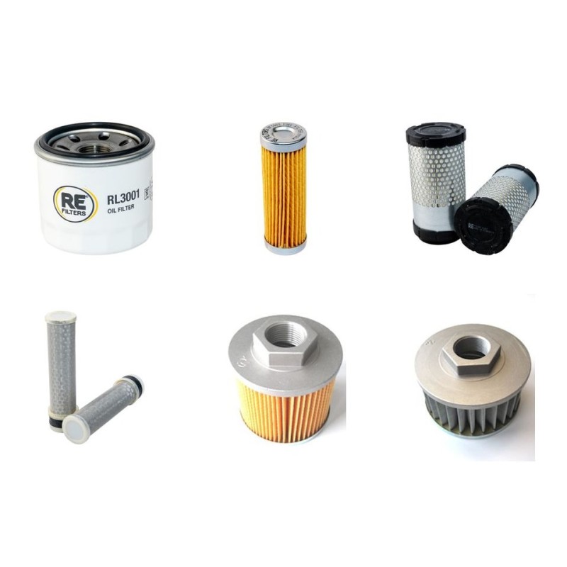 MERLO CINGO M 8.2 PLUS Filter Service Kit w/Kubota Z602E Eng.