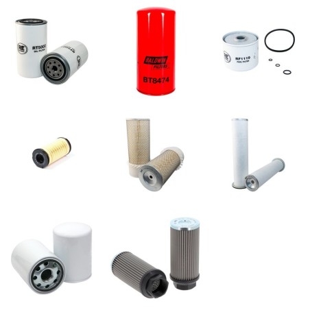 MERLO DBM 2500 EV Filter Service Kit w/Perkins 1104D Eng.