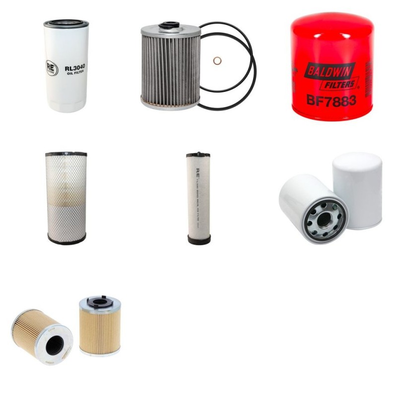Filter kit for Merlo DBM3500EV with Deutz TCD2012L04 Engine