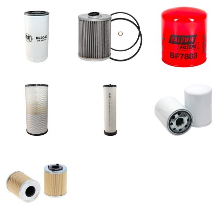 Filter kit for Merlo DBM3500EV with Deutz TCD2012L04 Engine
