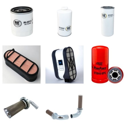 MERLO F 50 TD Filter Service Kit w/Deutz TCD3.6L4 Eng.   YR  2014-