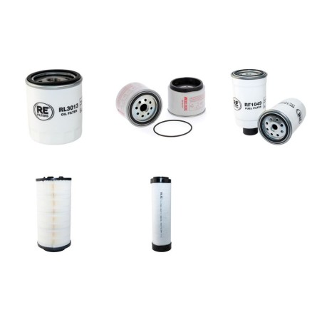 BMS WORKER 1 Filter Service Kit Air Oil Fuel Filters w/Deutz D2011L03 Eng.   YR  2014