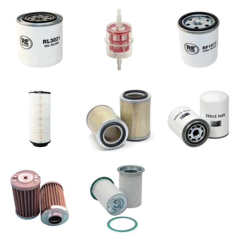BMS WORKER 1 SIGMA Filter Service Kit w/Kubota V2203M Eng.   YR  2010-