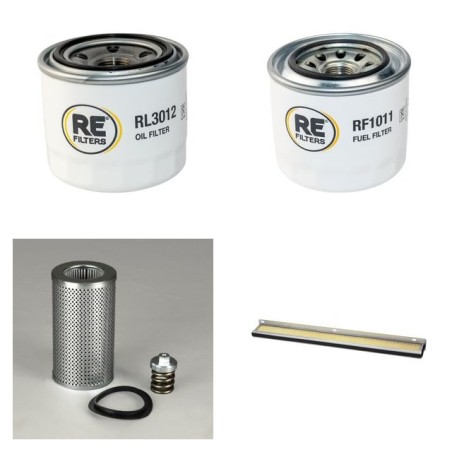Filter kit for Merlo Multifarmer 30.6 with Yanmar 4Tne98 Engine HP 116 CH