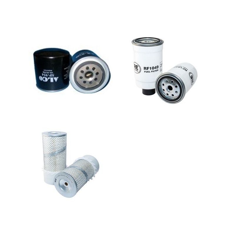 Filter kit for Merlo P20.6SC Air Oil Fuel Filters with Perkins 504-2 Engine