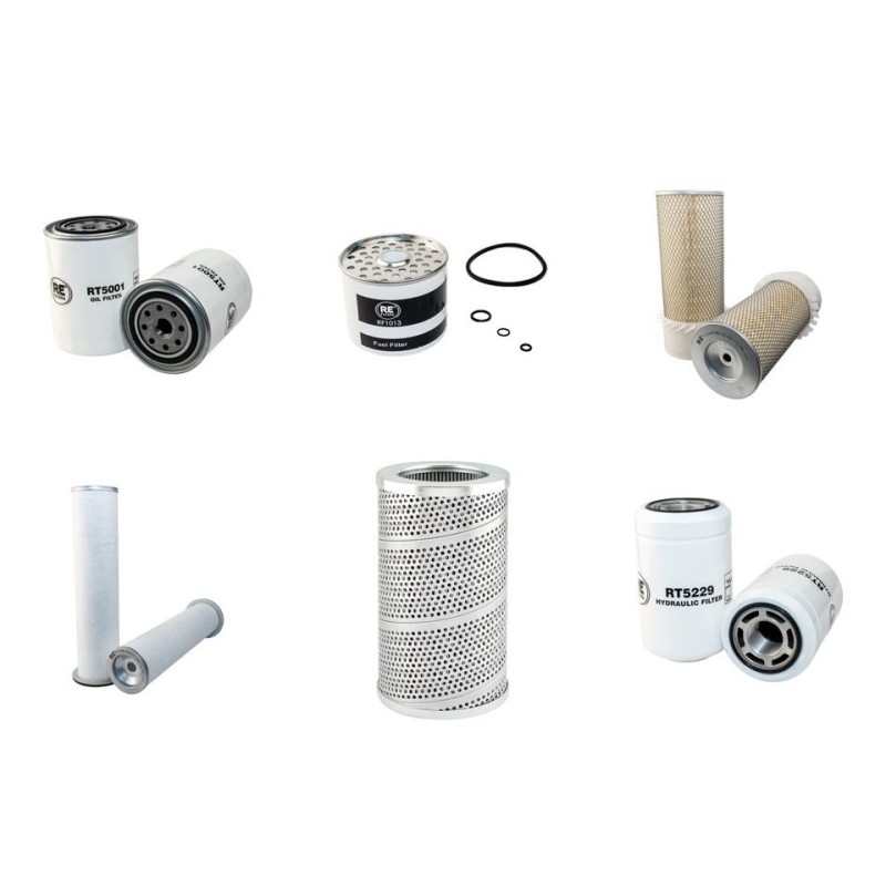 Filter kit for Merlo P26.6SP/LPT with Perkins Wpkxl04.2Ar1 Engine