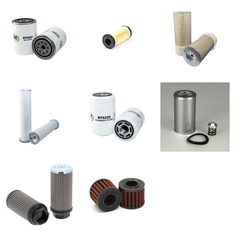 Filter kit for Merlo P28.7KT with Perkins 1104C-44T Engine Year 2003-