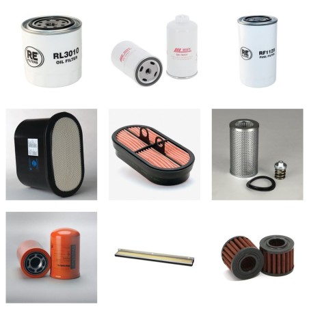 Filter kit for Merlo P28.8TOP with Kubota V3800 Engine