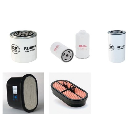 MERLO P 32.6 L PLUS Filter Service Kit Air Oil Fuel Filters w/Kubota V3800CRT Eng.   YR  2014