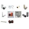 Filter kit for Merlo P32.6 PLUS with Perkins 1104D Engine 2011-