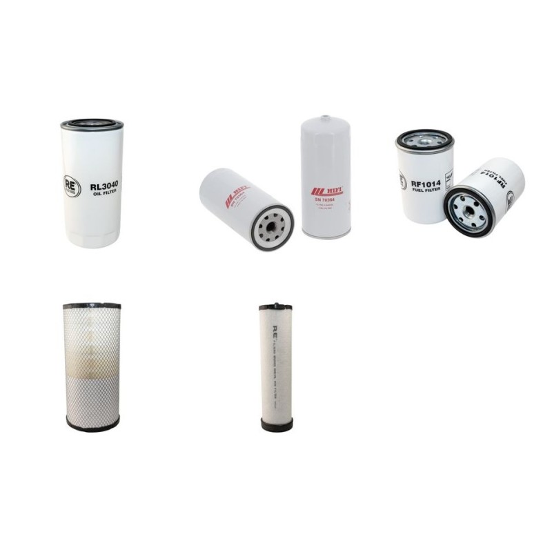 MERLO P 34.7 LOX Filter Service Kit Air Oil Fuel Filters w/Deutz TCD2012L04-2V Eng.   YR  2014