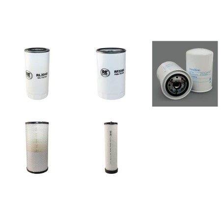 Filter kit for Merlo P37.10CS Air Oil Fuel Filters with Deutz BF4M2012C Engine