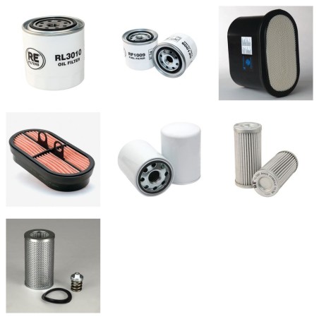 Filter kit for Merlo P38.12 Panoramic with Kubota V3307-Dt-Eu2 Engine 2015