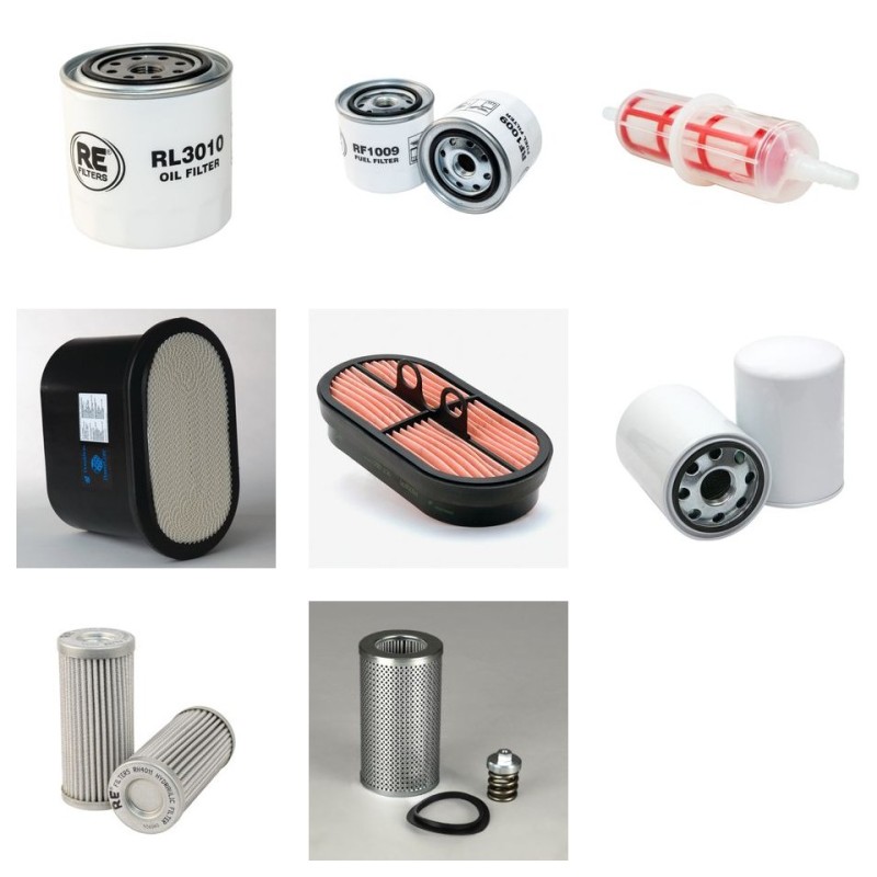 Filter kit for Merlo P38.13 Panoramic with Kubota V3307-Dt-Eu2 Engine 2015