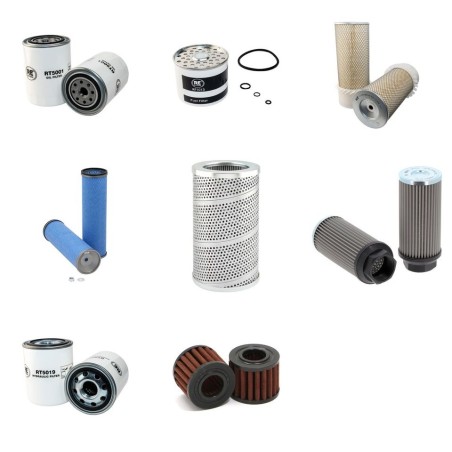 Filter kit for Merlo P40.16K with Perkins SERIE1000 Engine
