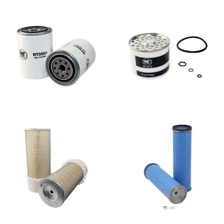 Filter kit for Merlo P40.16K Air Oil Fuel Filters with Perkins SERIE1000 Engine