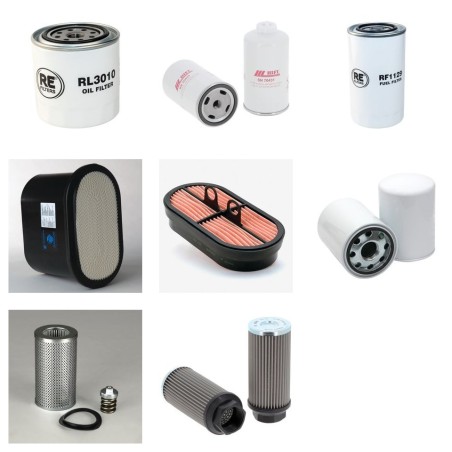 MERLO ROTO 38.16 Filter Service Kit w/Kubota V3800CRT Eng.   YR  2015