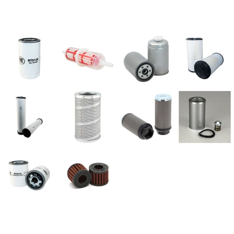 Filter kit for Merlo ROTO 40.25MCSS with Iveco F4G00684GD Engine