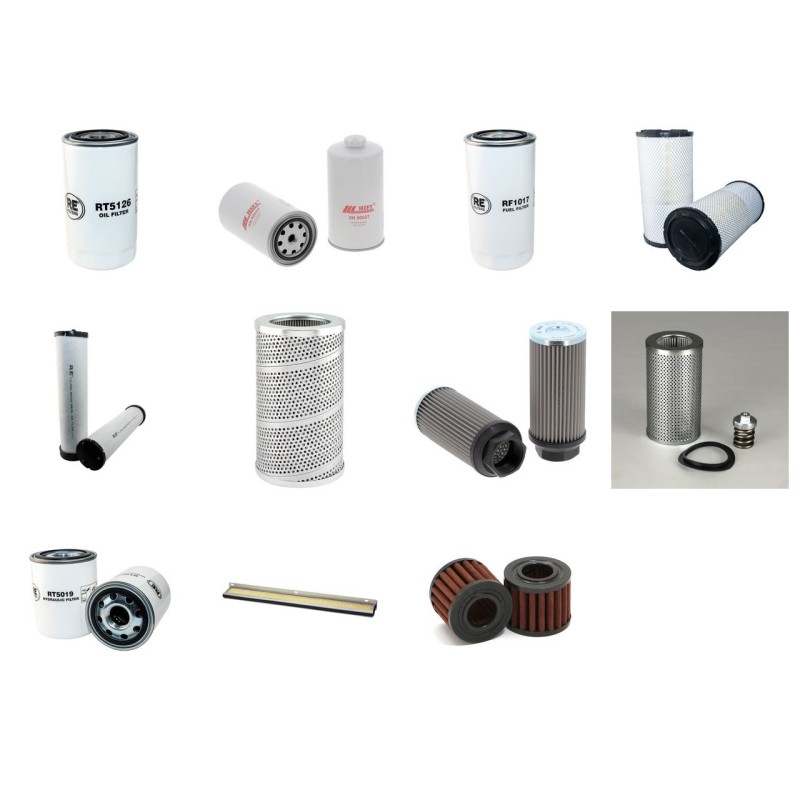 MERLO ROTO 40.30 MCSS Filter Service Kit w/Iveco F4HFE413D Eng.
