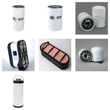Filter kit for Merlo TF38.10TTCS with Deutz Tcd4.1L4 Engine 2014-