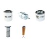 MESSER 1305 BERGTRAK Filter Service Kit w/Kubota V1305 Eng.