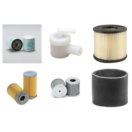 MESSERSI CH 2/R16 Filter Service Kit w/Briggs & Stratton 303447 Eng.