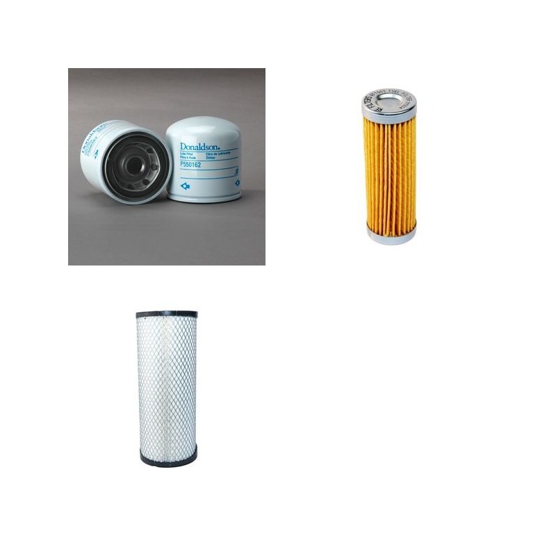 MESSERSI M 18 BE Filter Service Kit Air Oil Fuel Filters w/Kubota D902-E50-2 Eng.   YR  2009