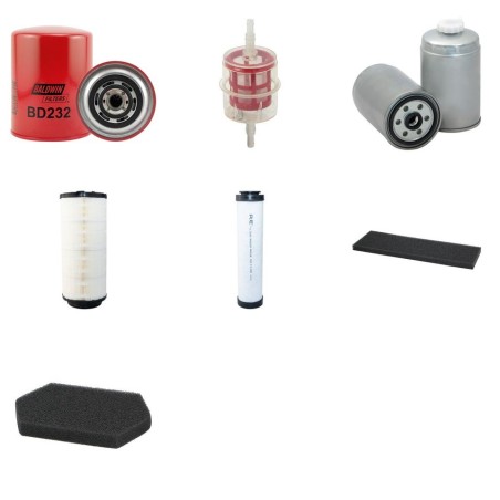 MFH 2500 Filter Service Kit w/IVECO 8140SRC34 Eng.   YR  01.03-