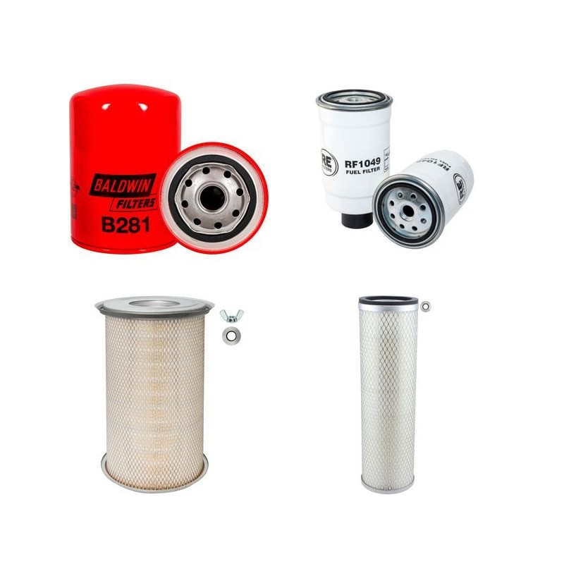 MFH 4200 Filter Service Kit Air Oil Fuel Filters w/VM HR694 Eng.