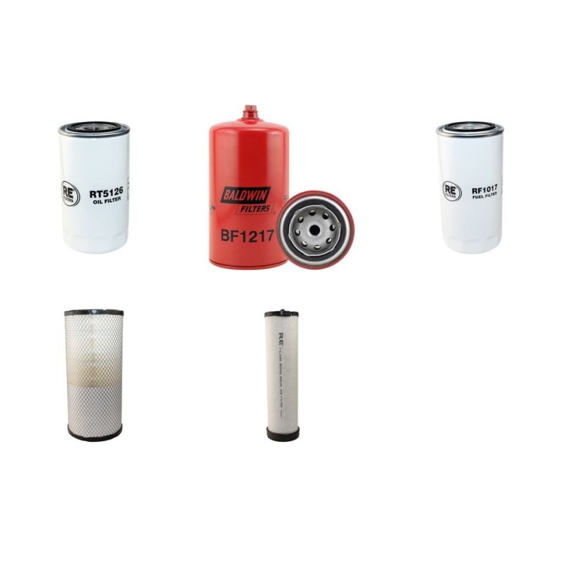 MFH 5000 Filter Service Kit Air Oil Fuel Filters w/IVECO F4AE0481E Eng.   YR  10.03-
