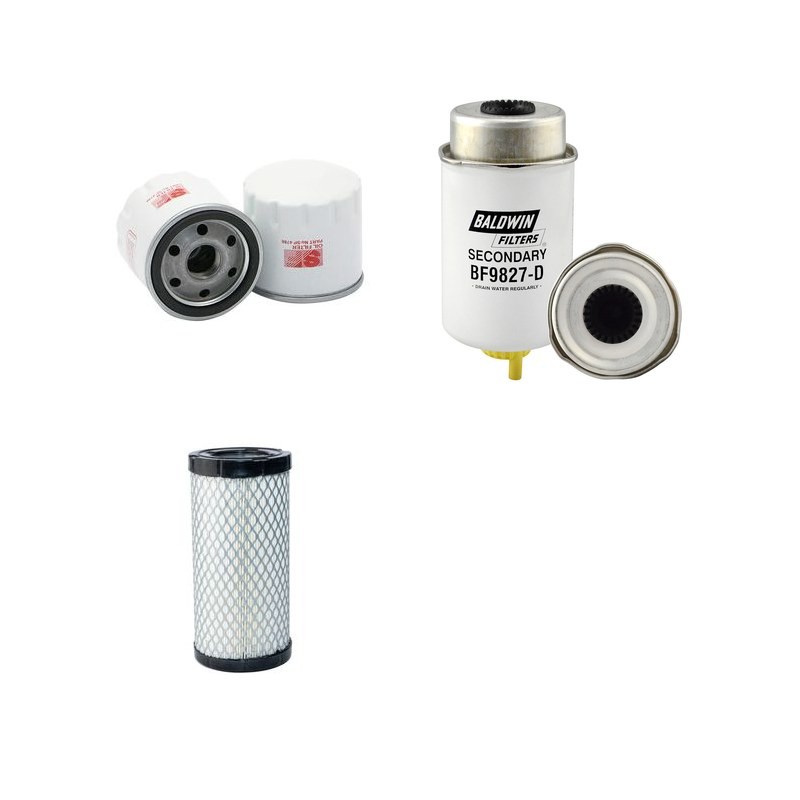 MICROCAR M 8 DCI Filter Service Kit w/LOMBARDINI LDX442 Eng.