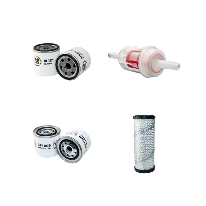 MILLER BIG BLUE 400 X Filter Service Kit w/Perkins Hl22/1800 Eng. 2006-