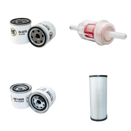 MILLER BIG BLUE 452 P Filter Service Kit w/Perkins Eng.