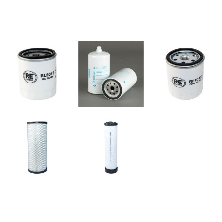 MILLER BIG BLUE 500 D Filter Service Kit w/Deutz D2011L04I Eng. 06.08- HP 46CH