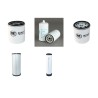 MILLER BIG BLUE 500 X Filter Service Kit w/Deutz F3L2011 Eng. 07.04- HP 33CH
