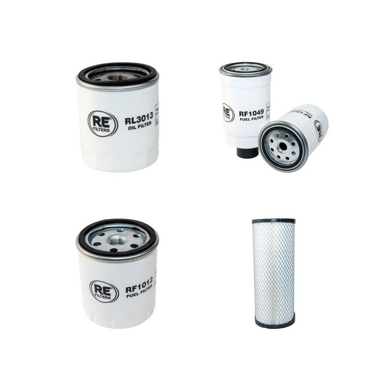 MILLER BIG BLUE 500 Y Filter Service Kit Air Oil Fuel Filters w/Deutz F3L2011 Eng.