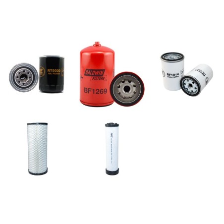 MILLER BIG BLUE 600 X Filter Service Kit w/Deutz D912L03 Eng.