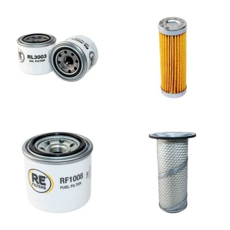 MILLER PANTHER 310 Filter Service Kit w/Kubota D905B Eng.