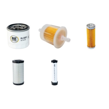 MILLER TRAILBLAZER 301 D Filter Service Kit w/Kubota D722 Eng. 01.05- HP 18.8CH