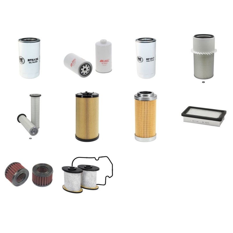 MINELLI CM 210 Filter Service Kit w/CNH F4HE9684P-J101 Eng.