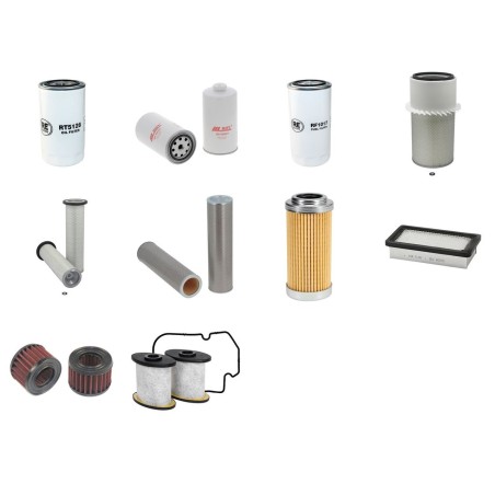 MINELLI M 360 Filter Service Kit w/IVECO N67ENT/F4H9684J Eng.   YR  2013