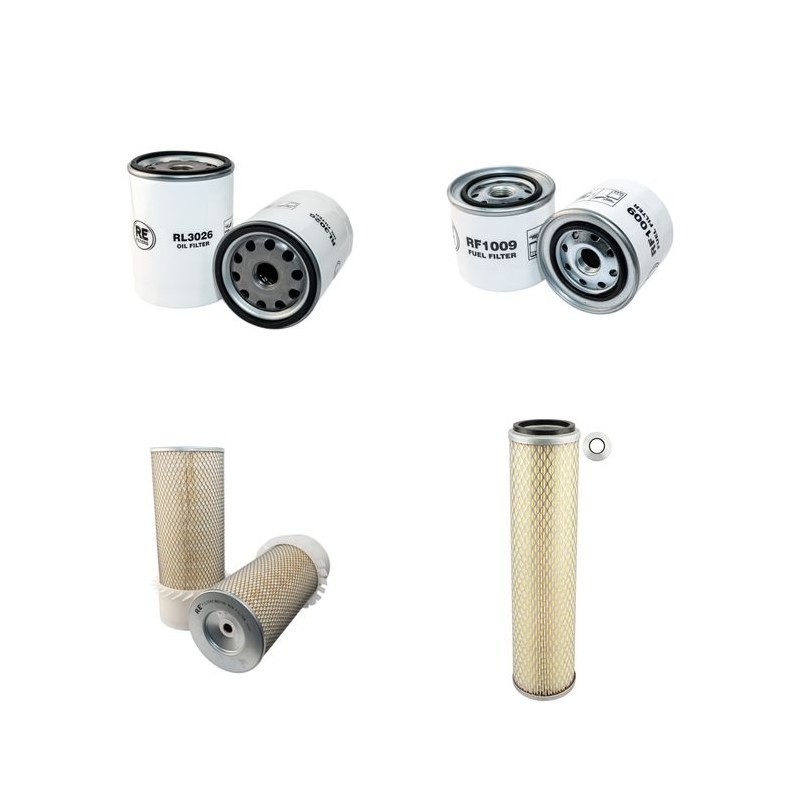 AICHI SR 210 Filter Service Kit Air Oil Fuel Filters w/Isuzu A-4BG1TPB-04 Eng.