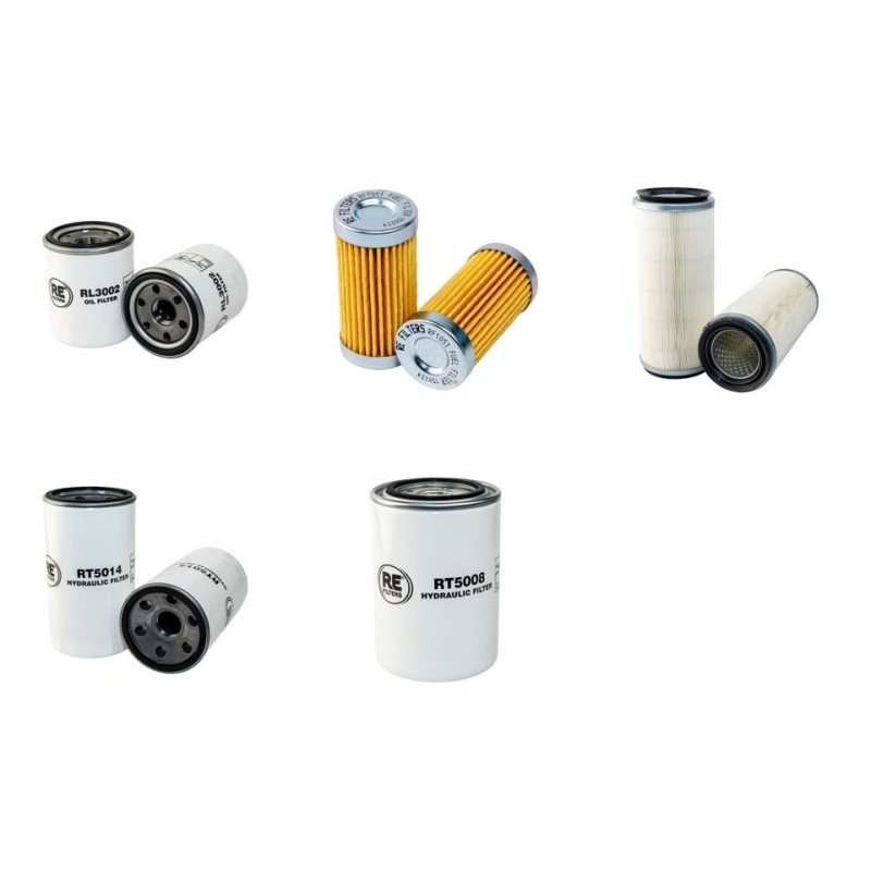 MITSUBISHI MT 2600 HST Filter Service Kit w/Mitsubishi S3L2-Z214Rh Eng. 2007-