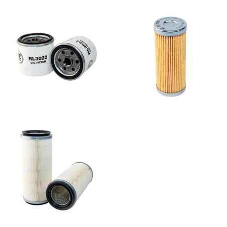MITSUBISHI MT 3000 Filter Service Kit Air Oil Fuel Filters w/Mitsubishi S3L3-Z311R Eng.   YR  2007-