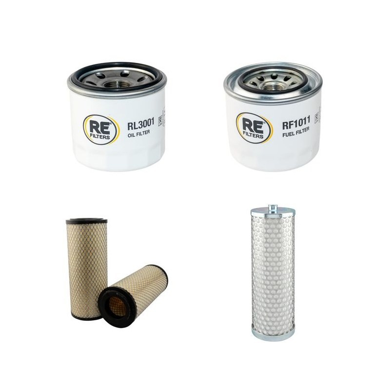 MITSUBISHI TU 100 SA Filter Service Kit w/Yanmar 3TNV76 Eng.      TU 100