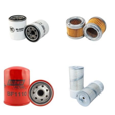 MITSUBISHI WS 300 II Filter Service Kit Air Oil Fuel Filters w/Mitsubishi  Eng.