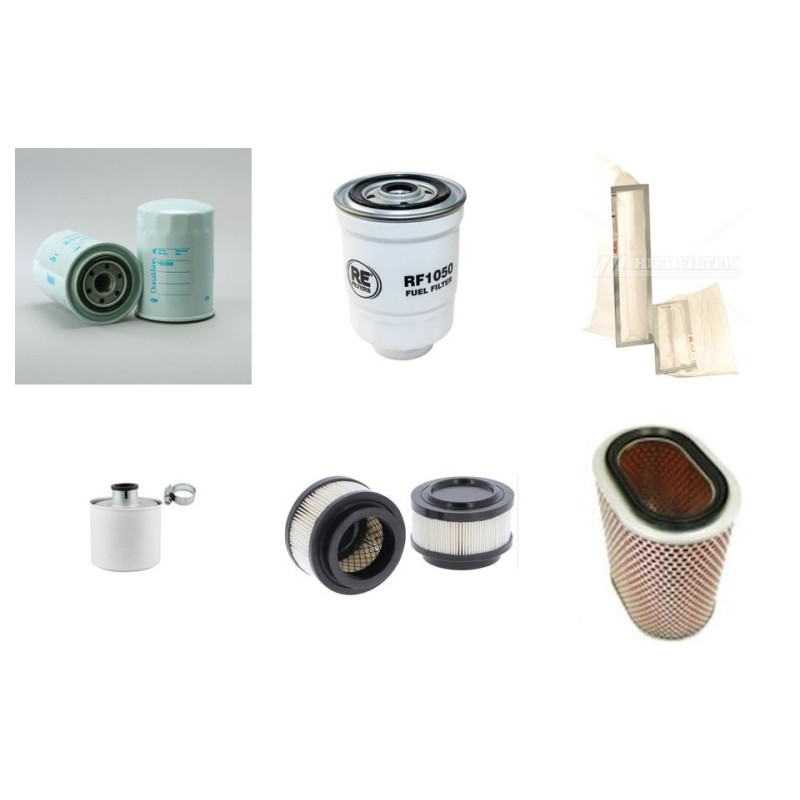 MITSUBISHI 4X4 PAJERO II 2.8 TDI Filter Service Kit w/ 4M40/4M40T Eng.   YR  06.94-04.00 125 CH V26/46W